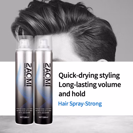 Zaomi Customized Logo OEM ODM Hair Styling Spray Hair Spray