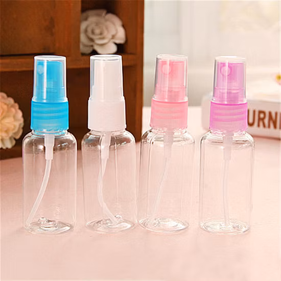 Pet Travel Recycled Cosmetic Fine Mist Spray Clear Essential Oil Plastic Perfume