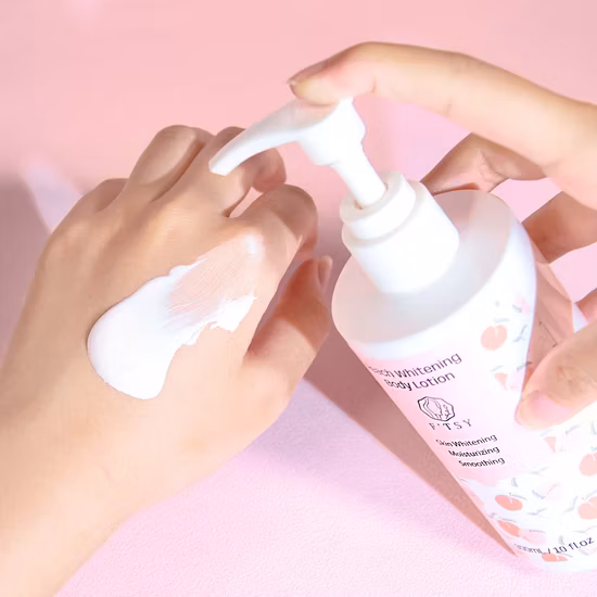 Benutzerdefinierte Logo Körpercreme Kosmetik Hautpflege Private Label Körperlotion 300 ml