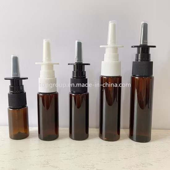20 ml leere medizinische Nasensprayflasche aus Kunststoff für Haustiere, Nebelsprühflasche