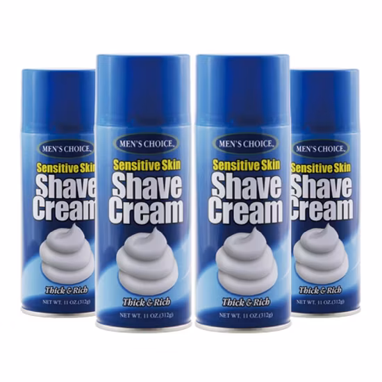Custom Logo Men Personal Care Rasierschaum mit feuchtigkeitsspendender und glättender Wirkung