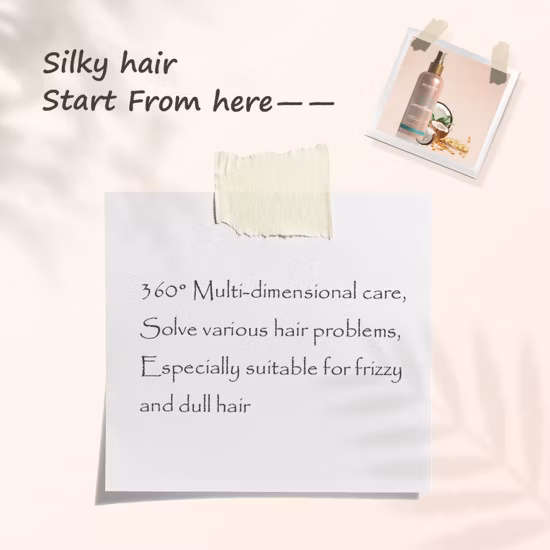 OEM Haarspray Keratin Glättendes Hitzeschutzspray für das Haar
